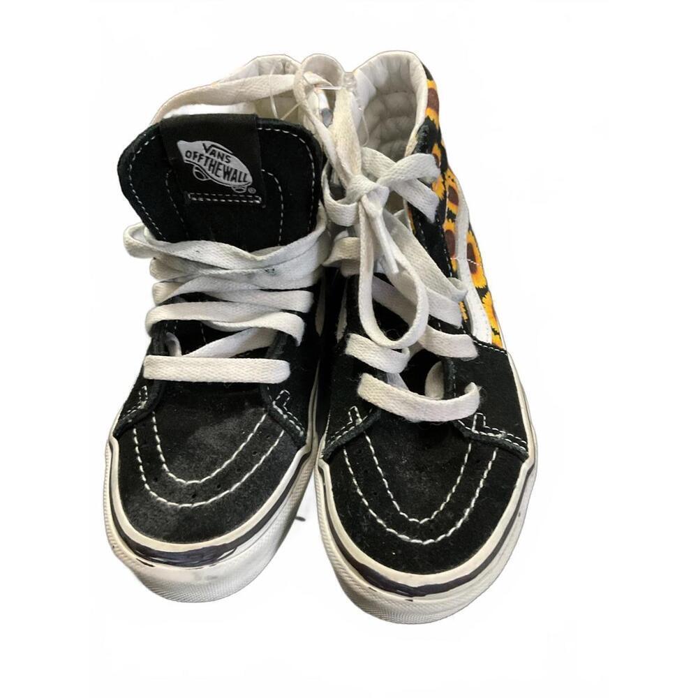 Vans High-Top Sneakers with Sunflower Print kids 12.5 - Picture 7 of 7